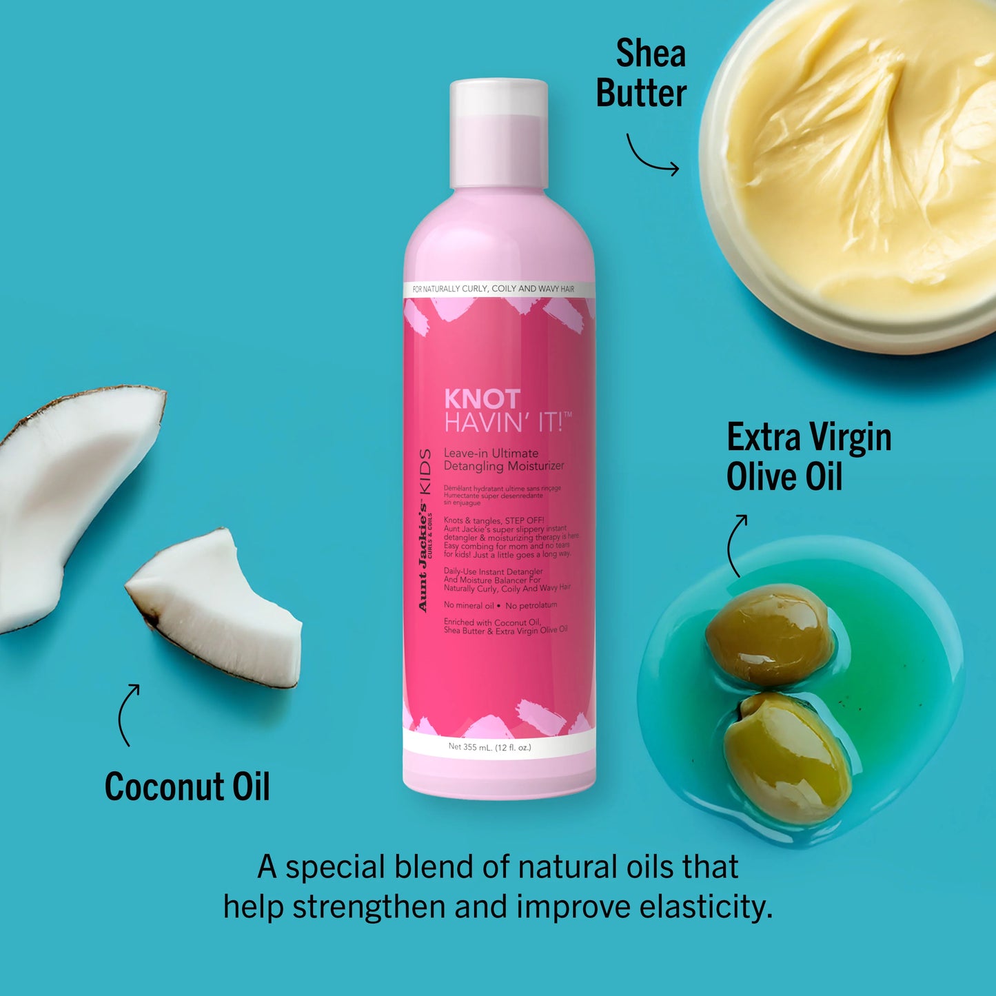 Aunt Jackie's Knot Havin’ It Leave-In Ultimate Detangling Moisturizer 355 ml