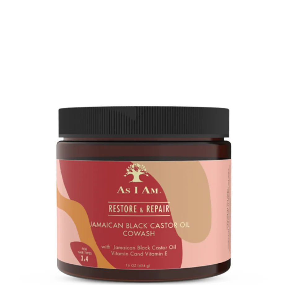 As I Am Restore & Repair Jamaican Black Castor Oil CoWash 454 g