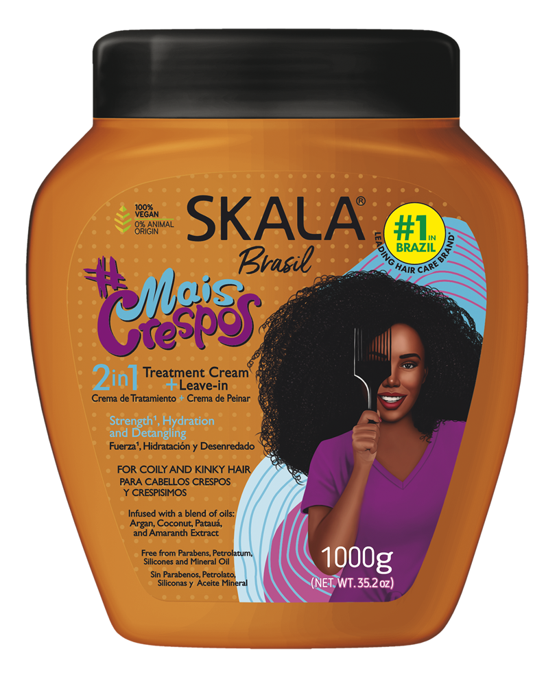 Skala Brasil #Mais Crespos Treatment Creme 2 in 1 1000 g