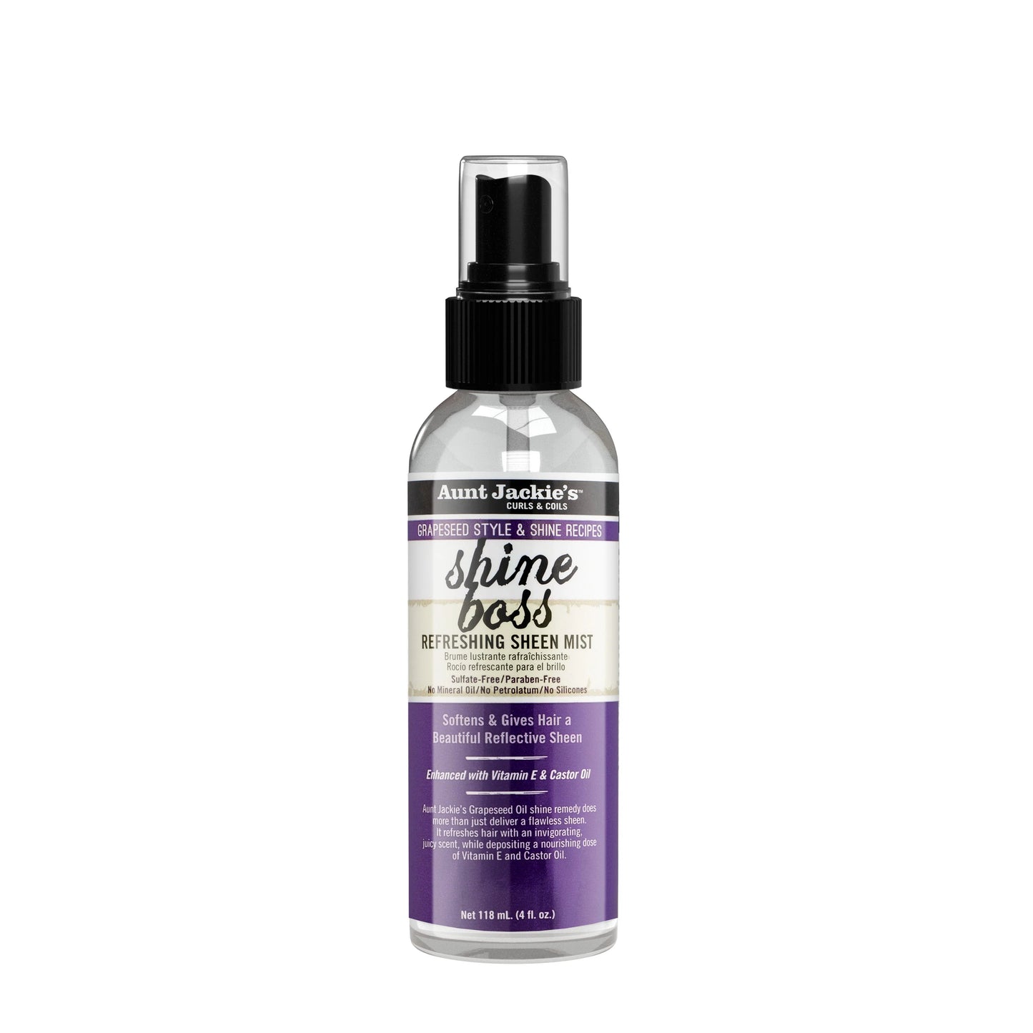 Aunt Jackie's Shine Boss Refreshing Sheen Mist 118 ml
