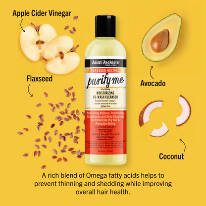 Aunt Jackie's Purify Me Moisturizing Co-Wash Cleanser 355 ml