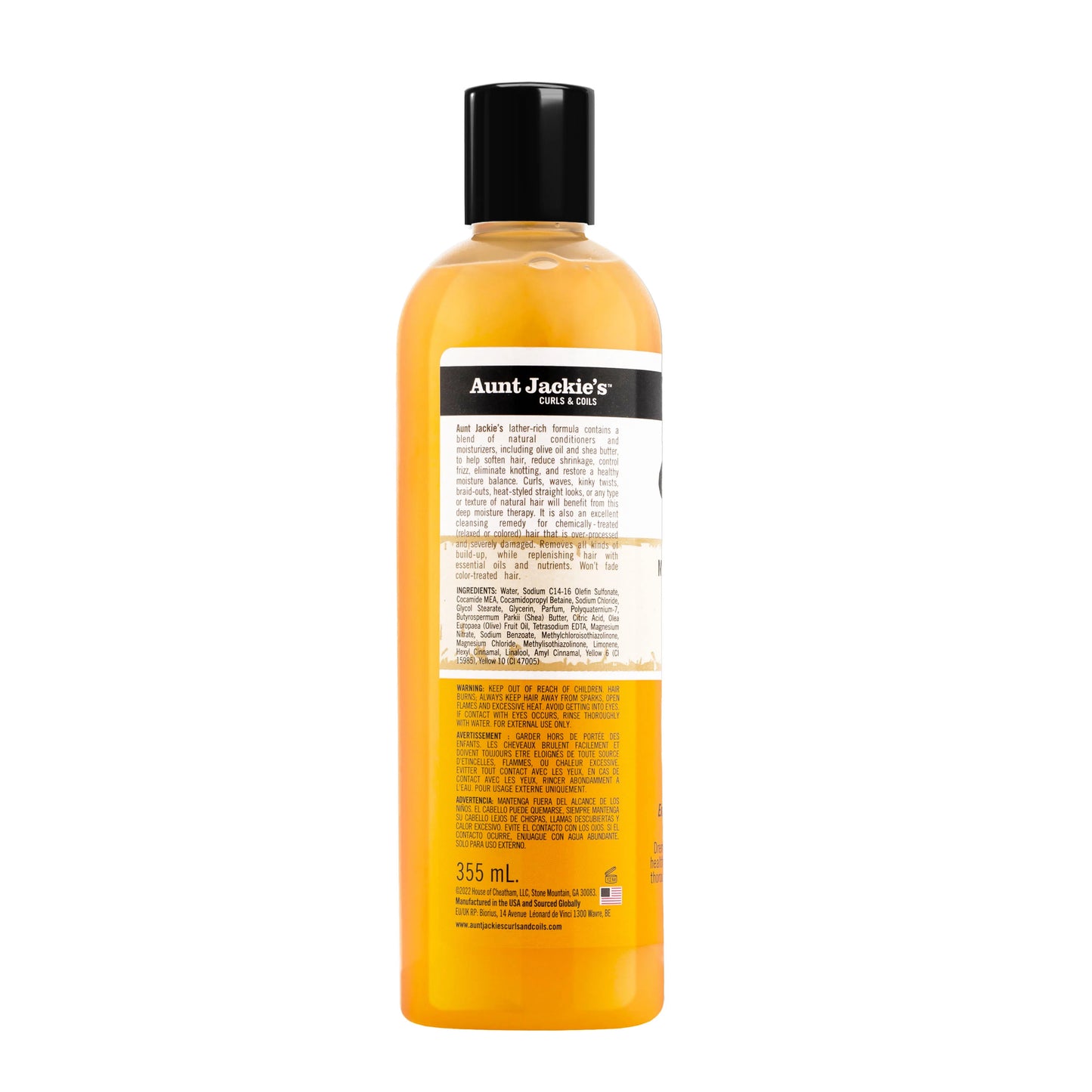 Aunt Jackie's Oh So Clean! Moisturizing & Softening Shampoo 355 ml