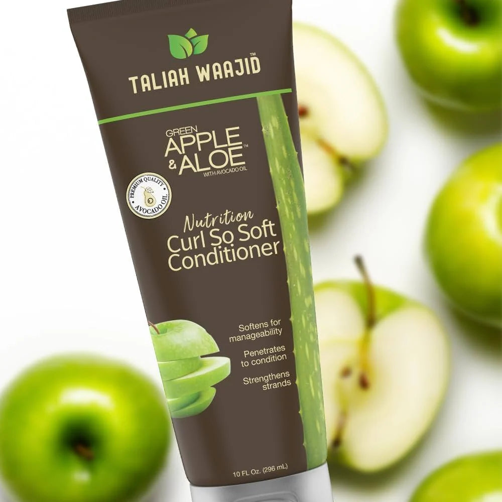 Taliah Waajid Green Apple &amp; Aloe Nutrition Curl So Soft Conditioner 296 ml