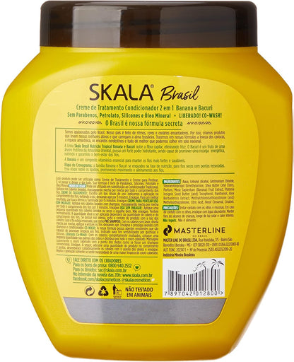 Skala Brasil Banana e Bacuri 2 in 1 Co-wash 1000 g