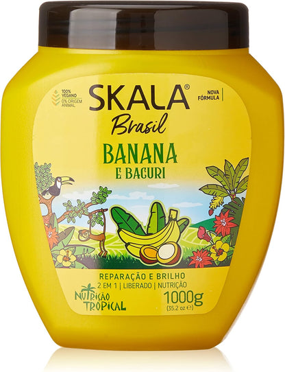Skala Brasil Banana e Bacuri 2 in 1 Co-wash 1000 g