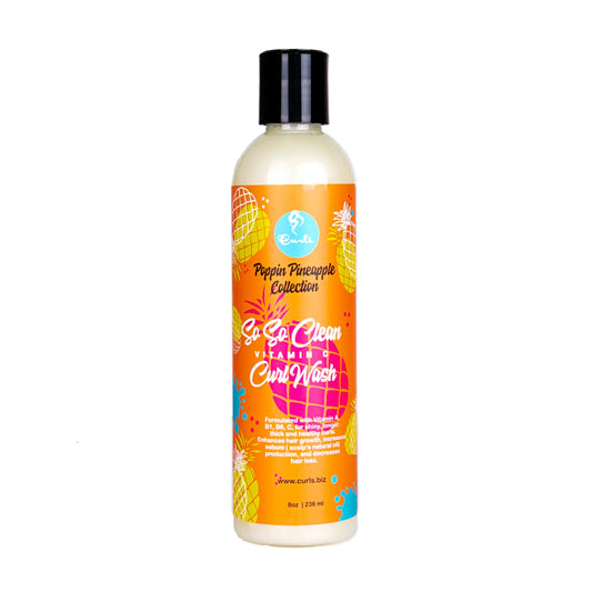 Curls Poppin Pineapple Collection So So Clean Curl Wash 236ml