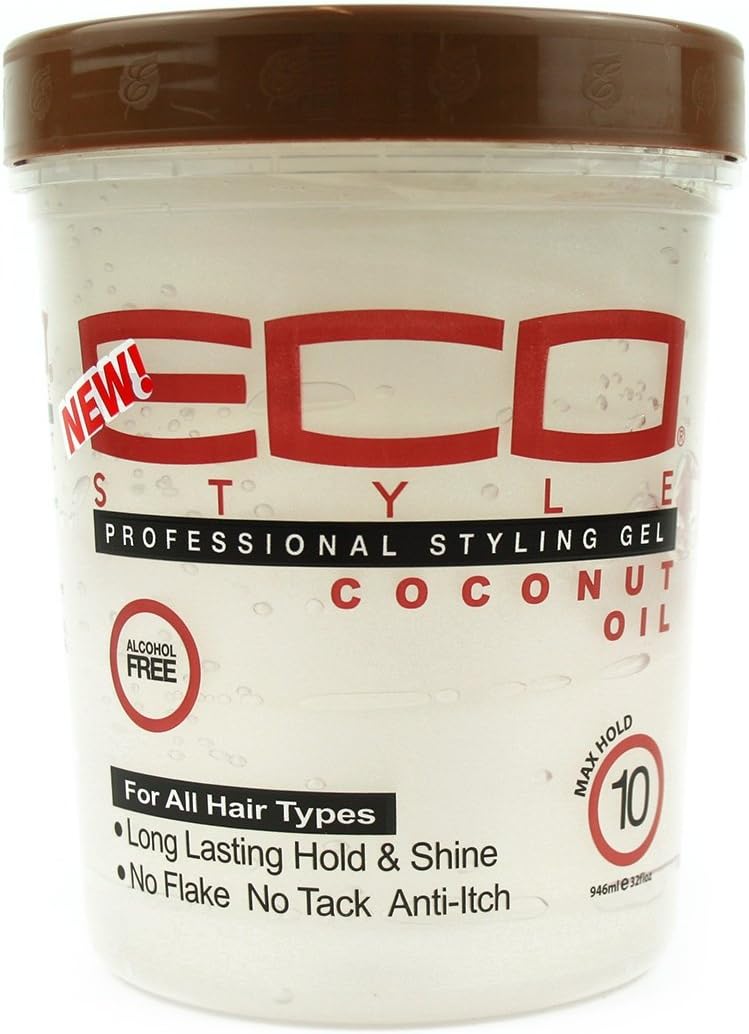 Eco Style Professional Styling Gel Coconut Oil 946 ml