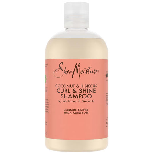 Shea Moisture Coconut & Hibiscus Curl & Shine Shampoo 384 ml