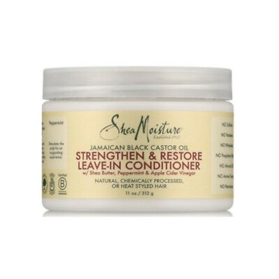 Shea Moisture Jamaican Black Castor Oil Strengthen & Restore Leave-in Conditioner 312 g